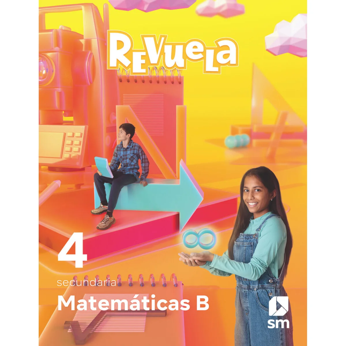 Matemáticas B, 4 ESO, Revuela, SM
