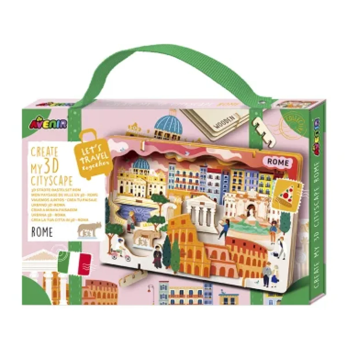 Puzle crea el teu paisatge urbà en 3D Roma Avenir 721620