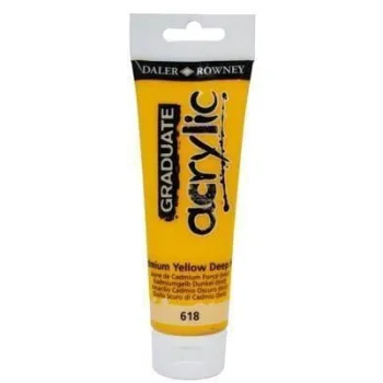 Pintura acrílica groc cadmiun deep hue 120 mml Graduate D123120618