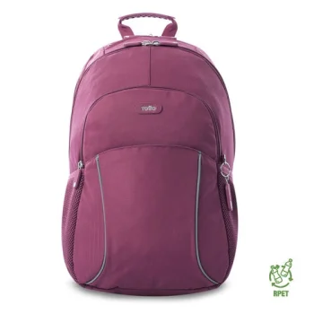 Motxilla 30x47x22 violeta Hushed Violet Malaga Cambri Totto