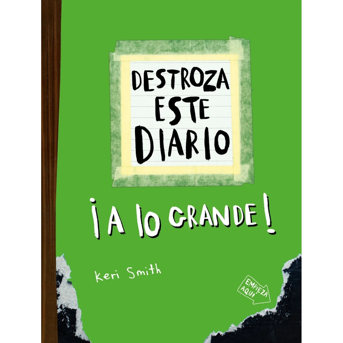 Destroza este diario. A lo grande - Verde flúor, Keri Smith, Paidos