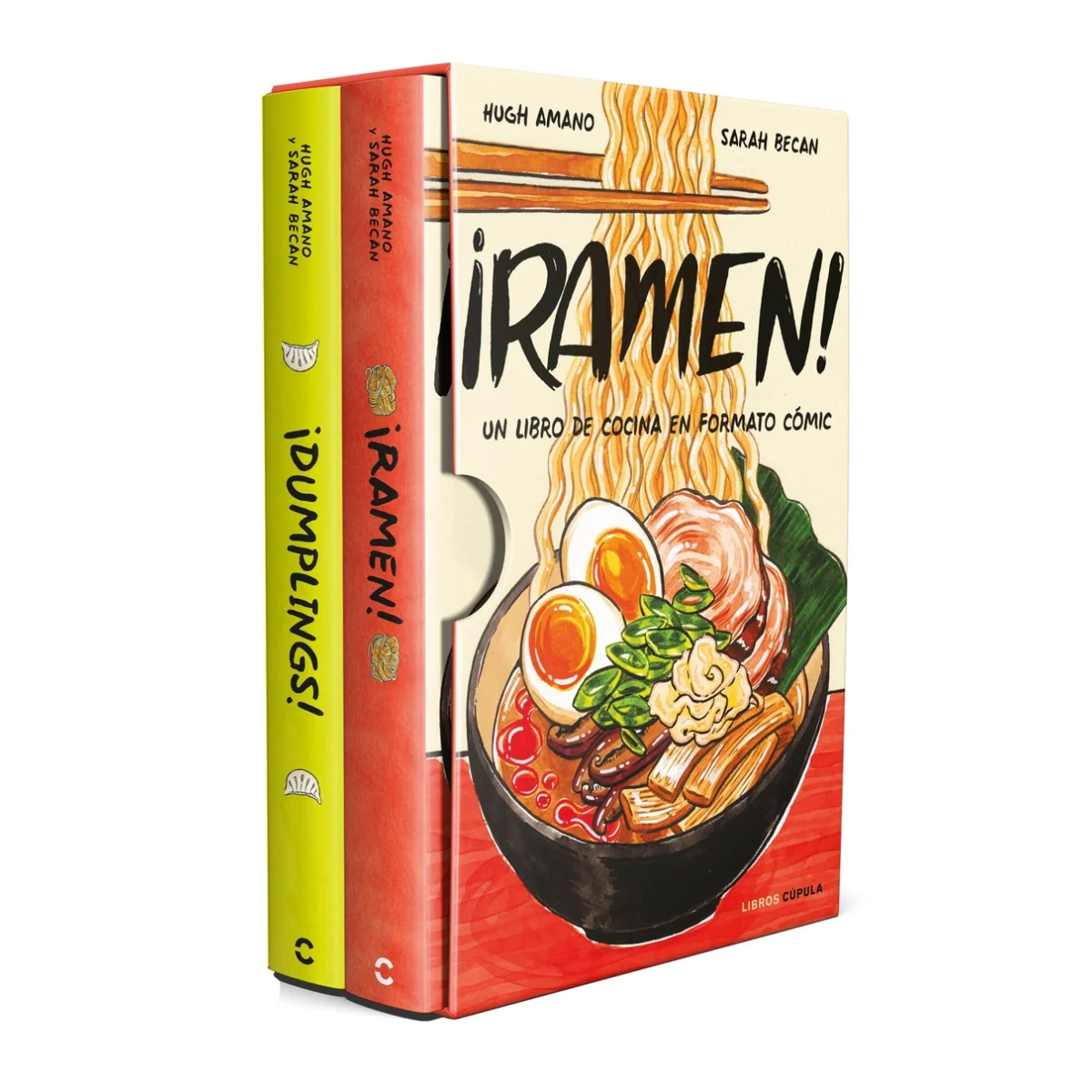 Estuche ¡Ramen! + ¡Dumplings! Hugh Amano, Cupula