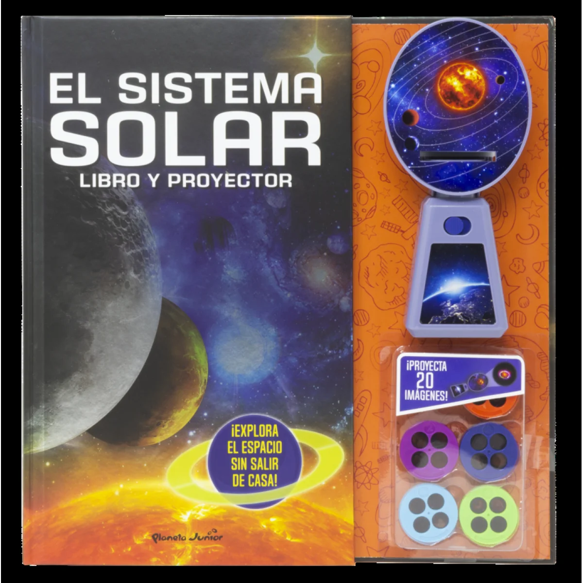 El sistema solar. Libro y proyector, AAVV, Planeta Junior