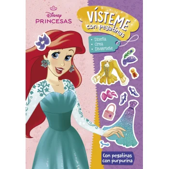 Princesas. Vísteme con pegatinas 4, Disney 