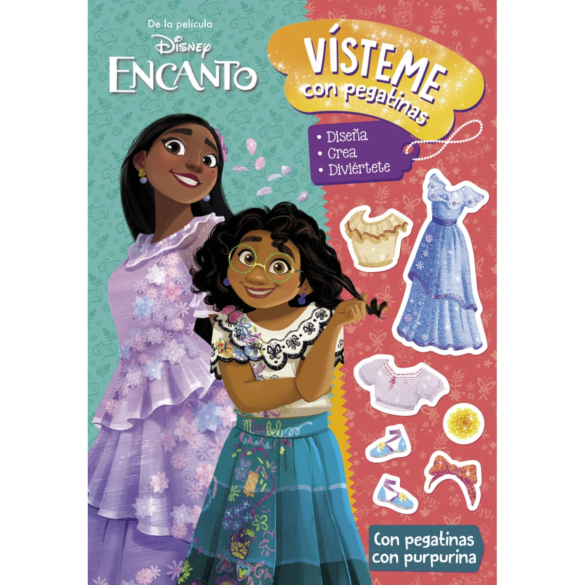 Encanto. Vísteme con pegatinas 2, Disney 