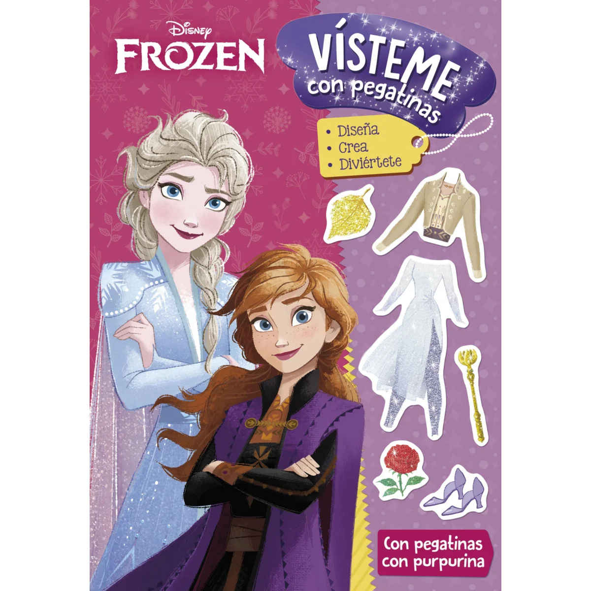 Frozen. Vísteme con pegatinas 3, Disney 