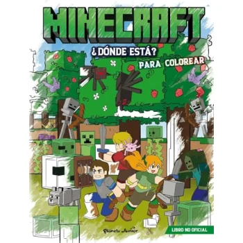 Minecraft. ¿Dónde está? Para colorear, Planeta Junior