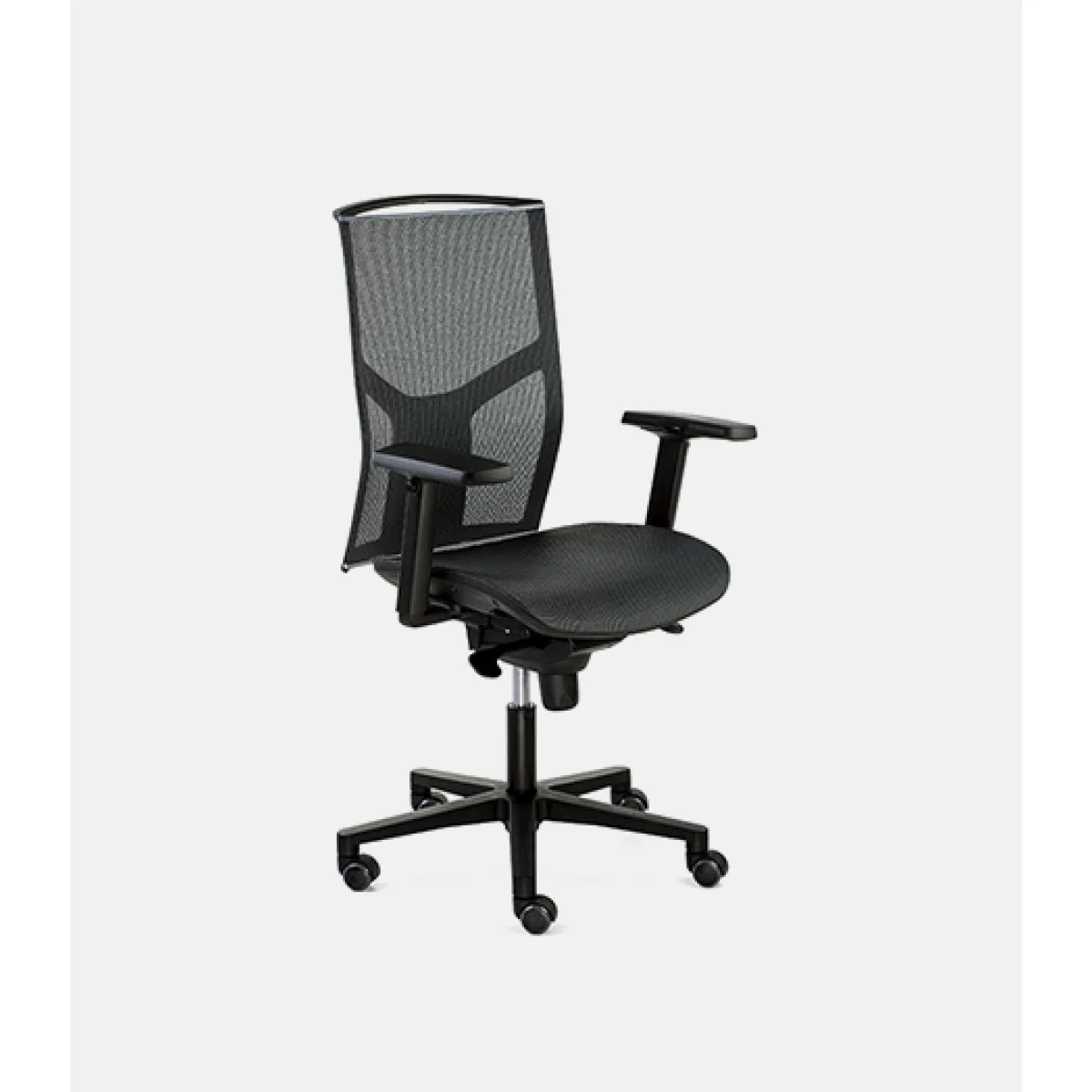 Cadira rodes a/BR03 alta negre S2249-1200-02-BR03 Atika Air Dile