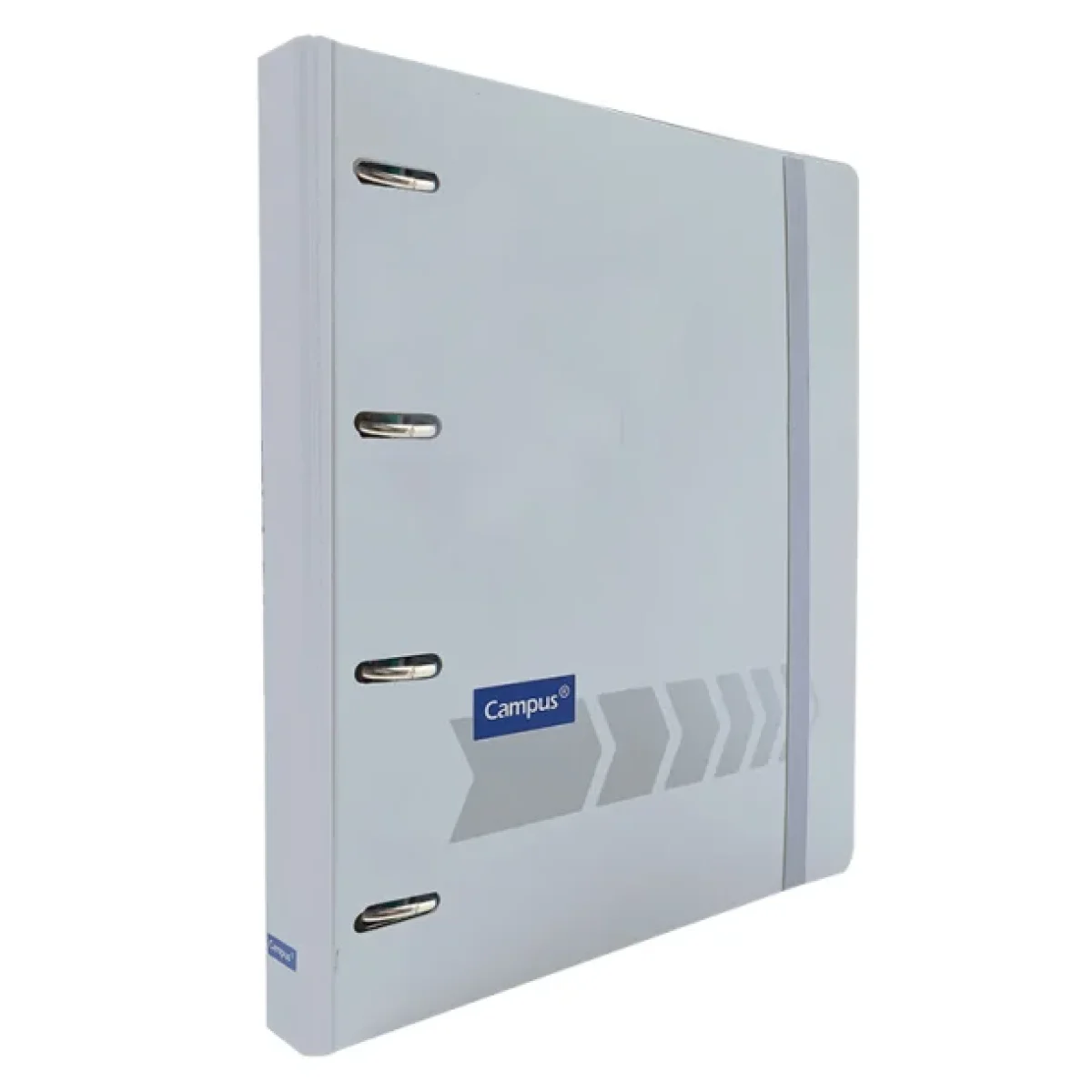 Ringbook A4 4x20 5x5 120f 90g PP Gris blavós Campus 181414