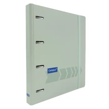 Ringbook A4 4x20 5x5 120f 90g PP Light Green Campus 181409