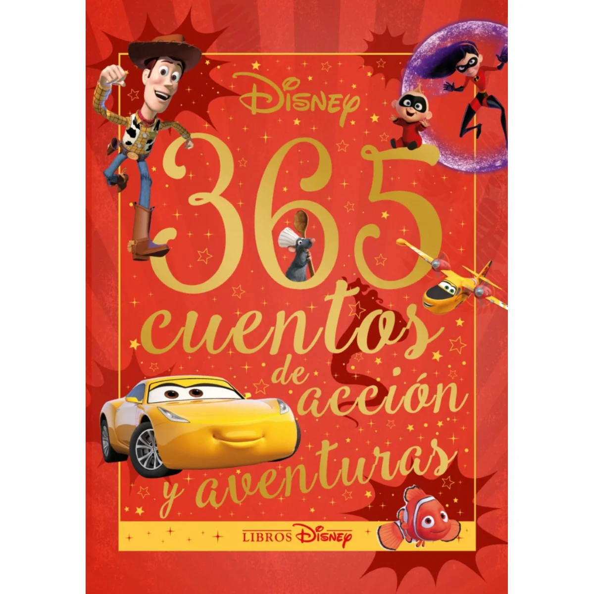 365 cuentos de acción y aventuras, Disney Libros