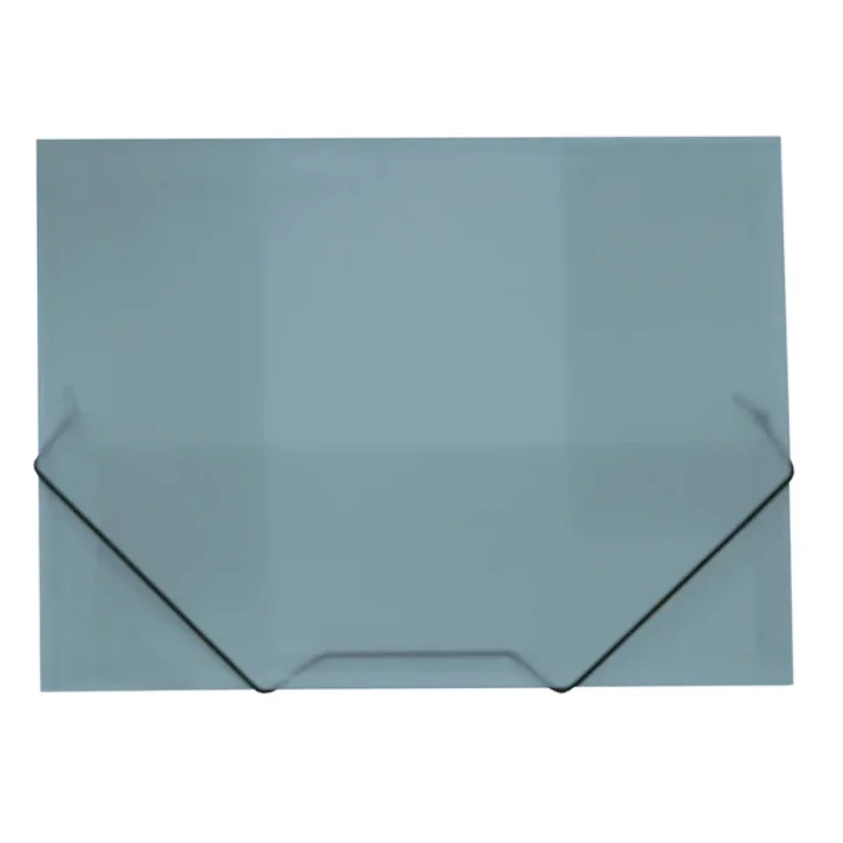 Carpeta gomes polipropile blau gris transp A4+ Plus 180340