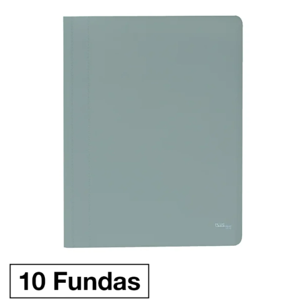 Carpeta 10 fundes fixes A4 gris Manhattan Plus 181216