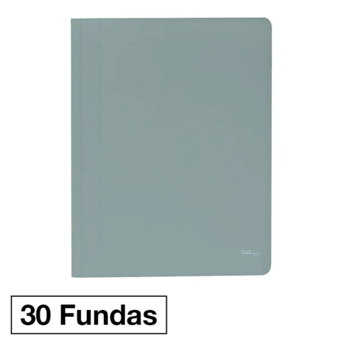 Carpeta 30 fundes fixes A4 gris Manhattan Plus 181218