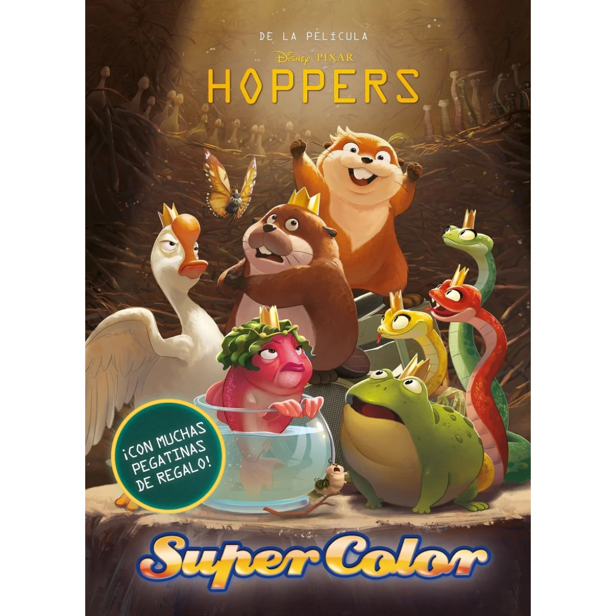 Hoppers. Supercolor, Disney Libros
