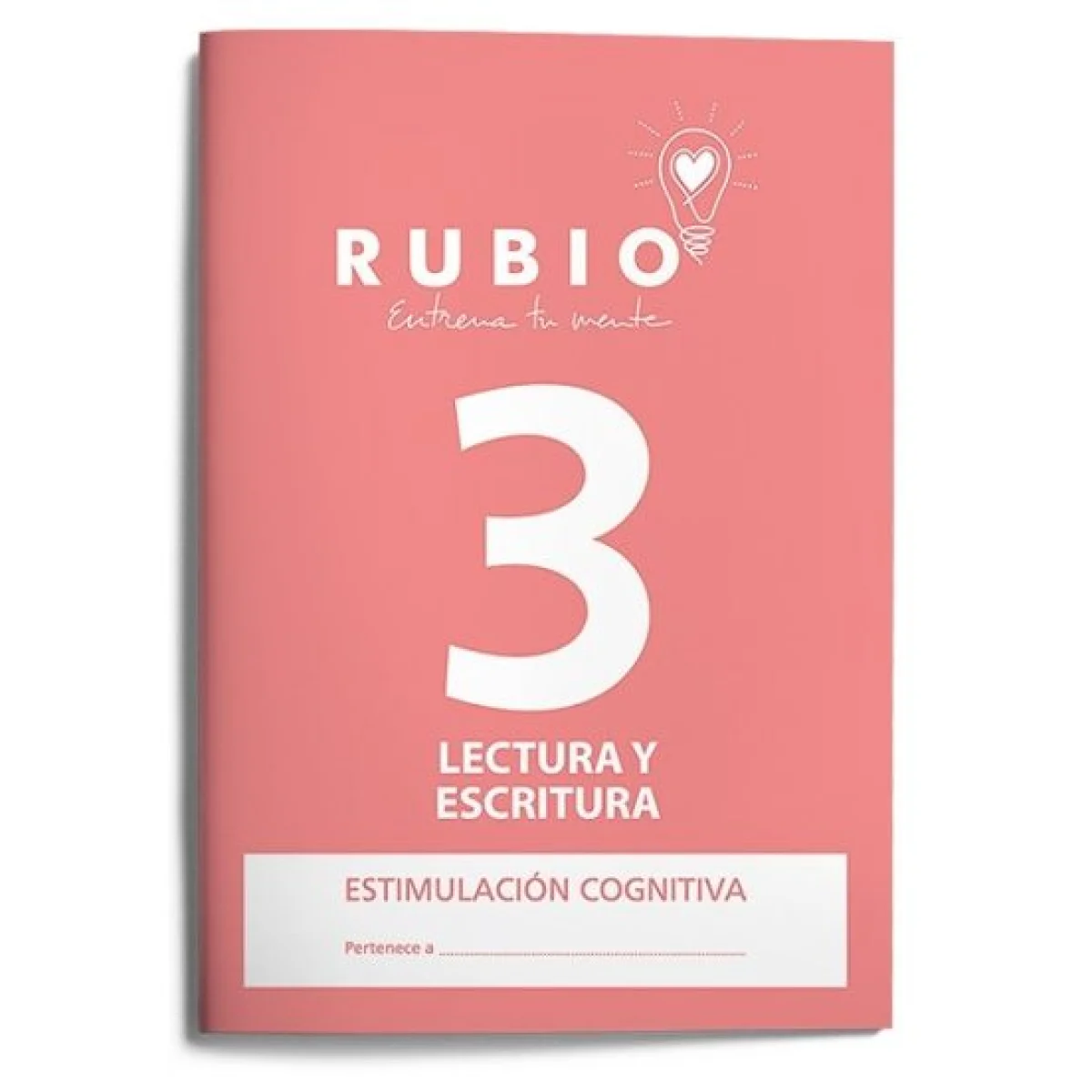 Quadern Estimulació congnitiva, Lectura i escriptura 3, Rubio