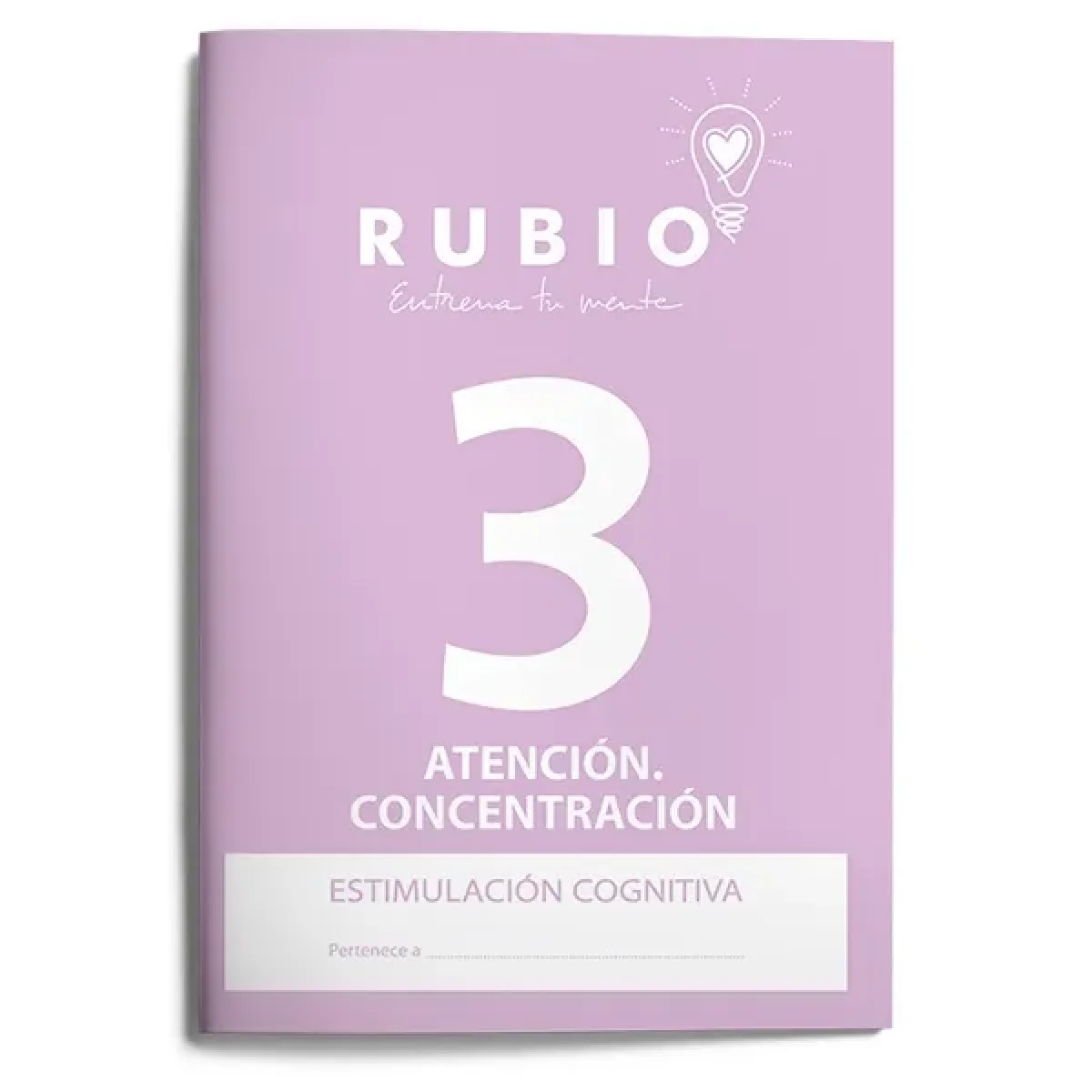 Quadern Estimulació congnitiva, Atenció concentració 3, Rubio