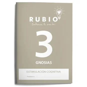 Quadern Estimulació congnitiva, Gnoies 3, Rubio