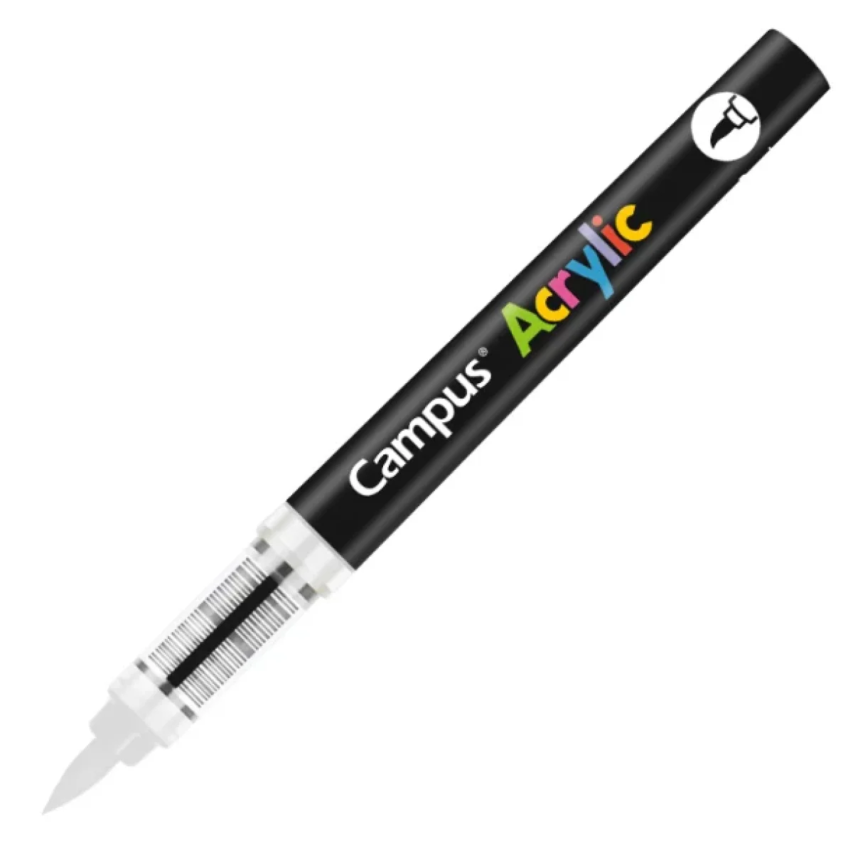 Retolador acrylic pinzell blanc Campus 081768