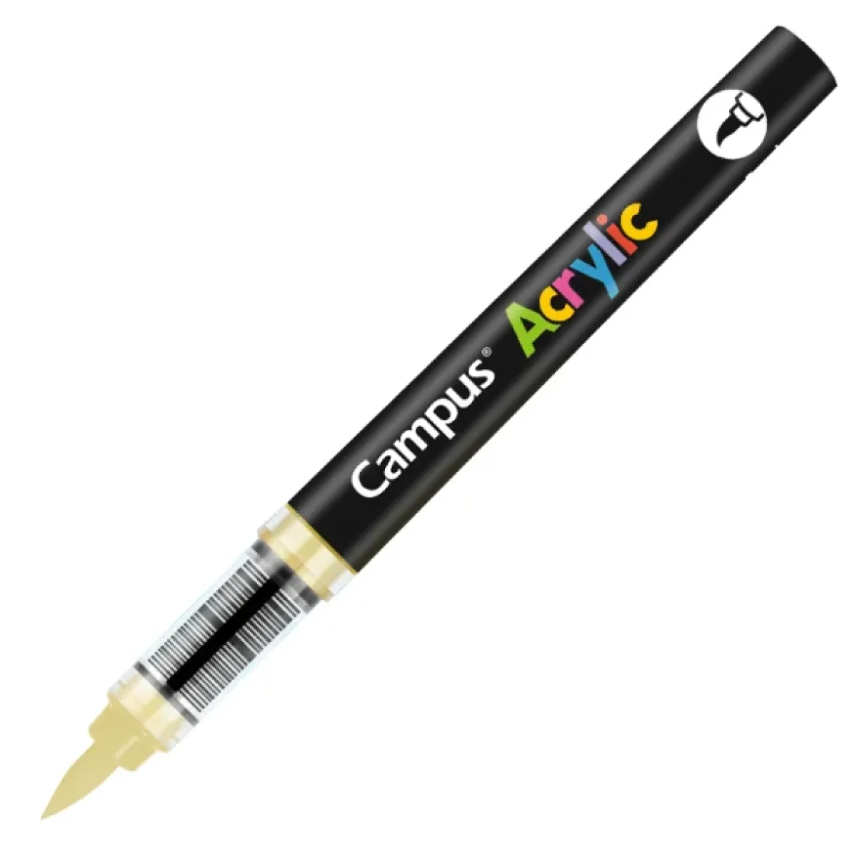 Retolador acrylic pinzell ocre clar Campus 081789