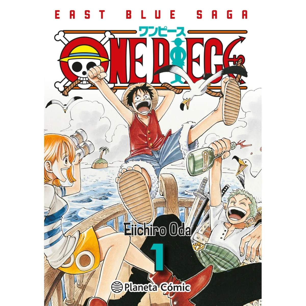 One Piece nº 01 (3 en 1), Eiichiro Oda, Planeta Comics