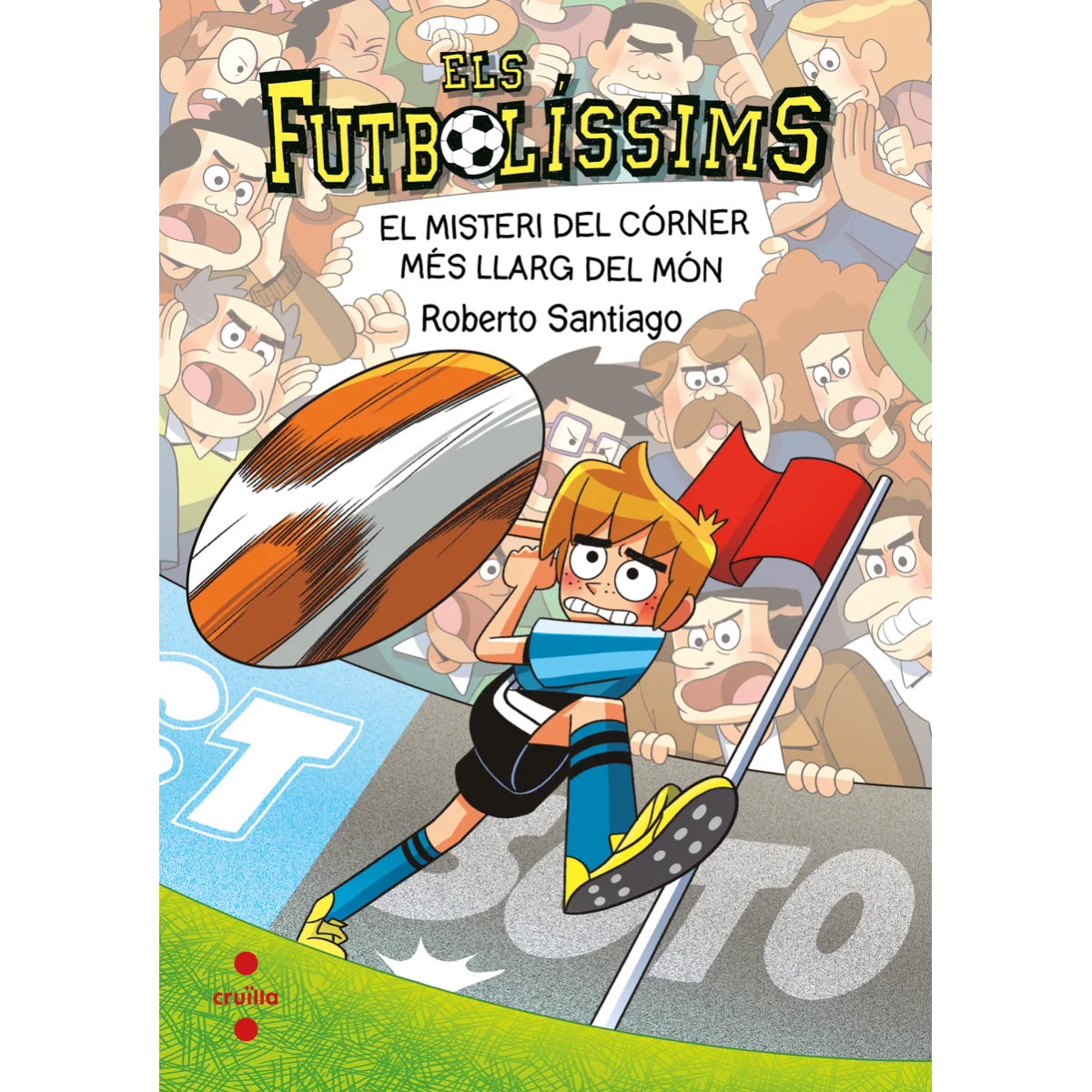 Els Futbolíssims 29. El misteri del córner més llarg del món, Roberto