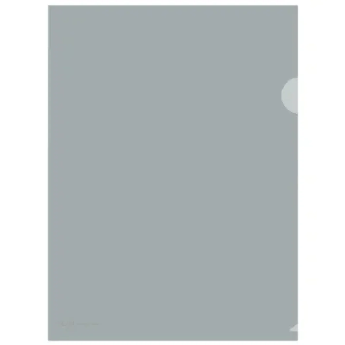 Funda PP unyero A4 gris Manthattan Plus 181214