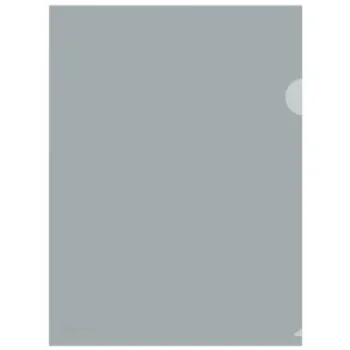 Funda PP unyero A4 gris Manthattan Plus 181214