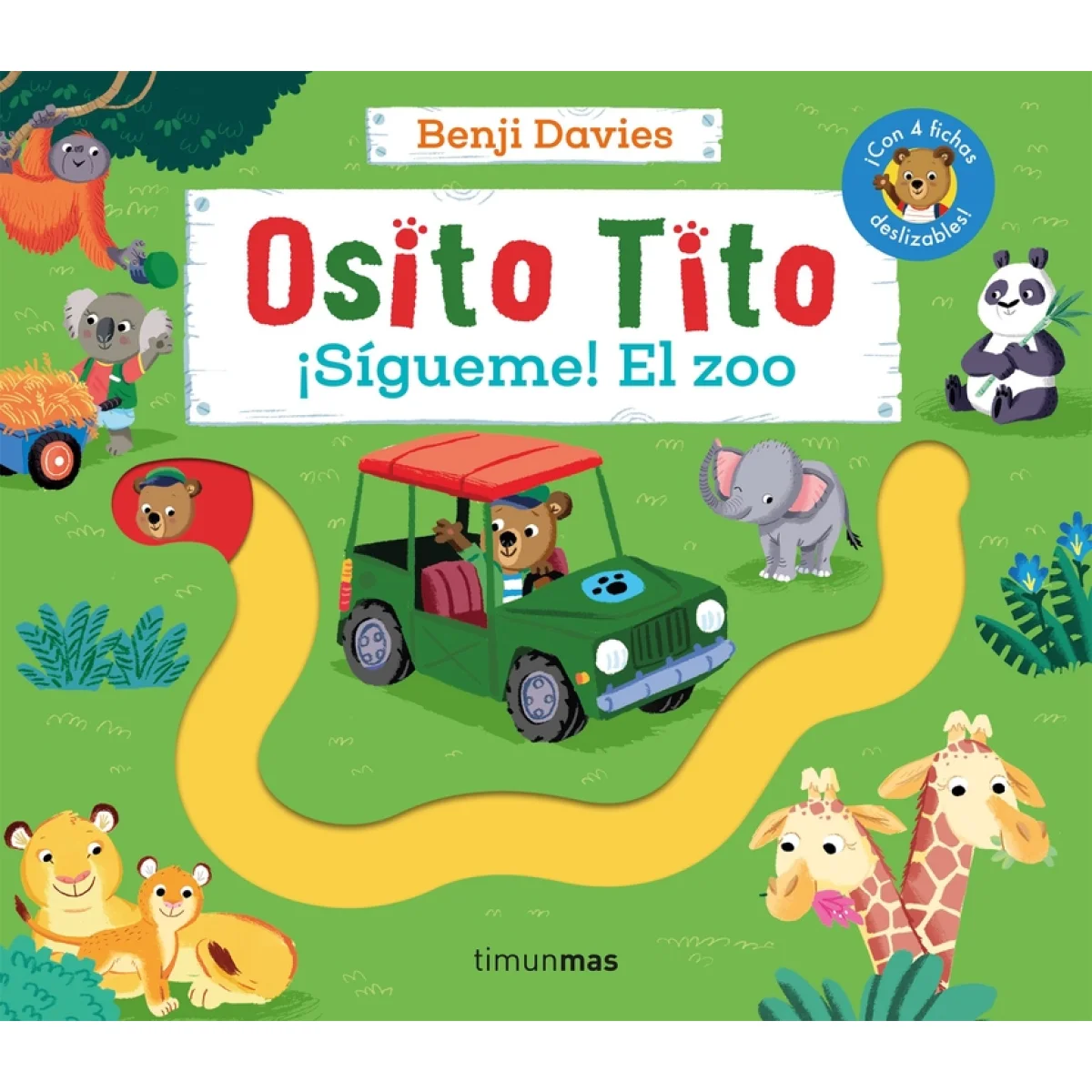 Osito Tito. ¡Sígueme! El zoo, Benji Davies, Timun Mas