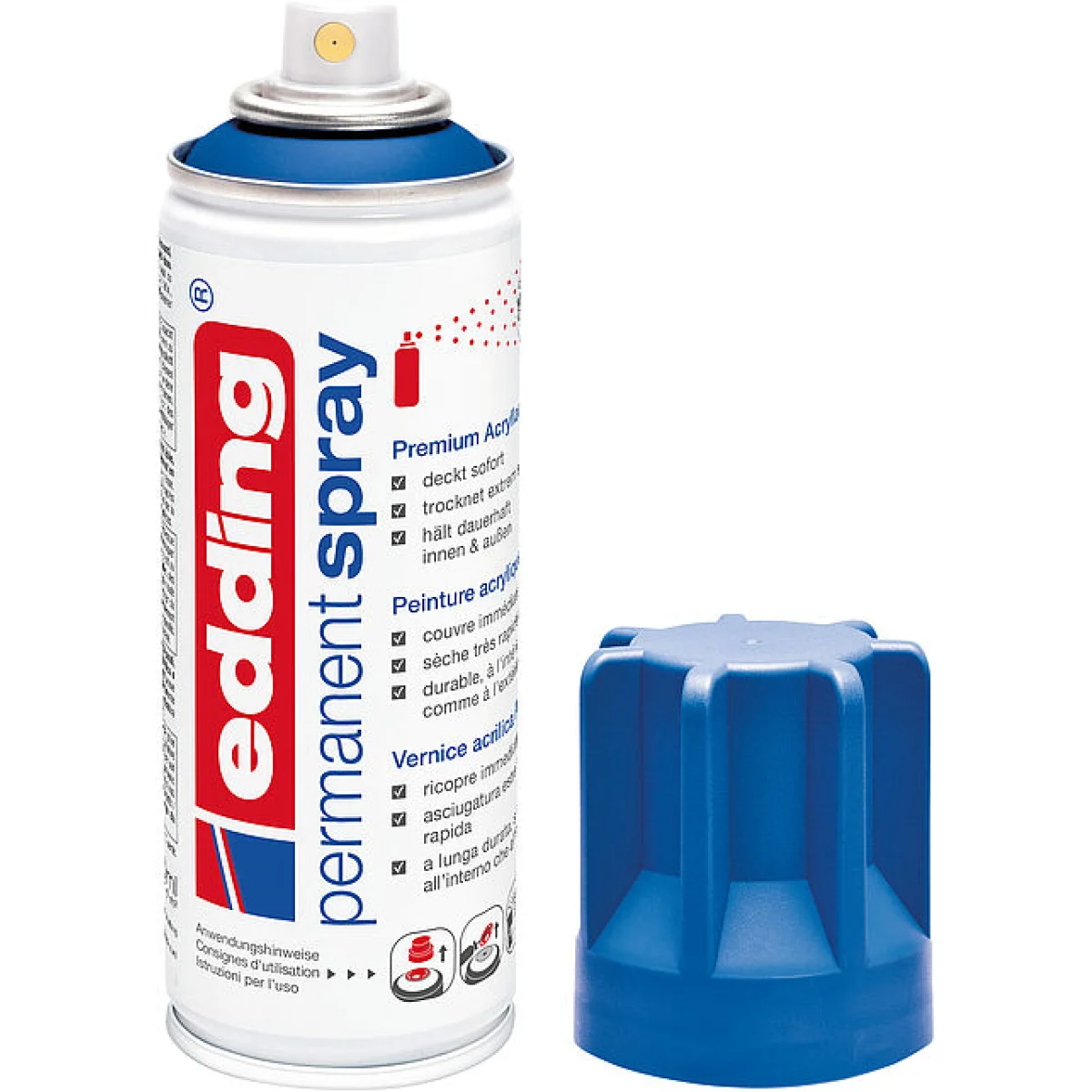 Spray permanent blau genciana mate Edding 5200