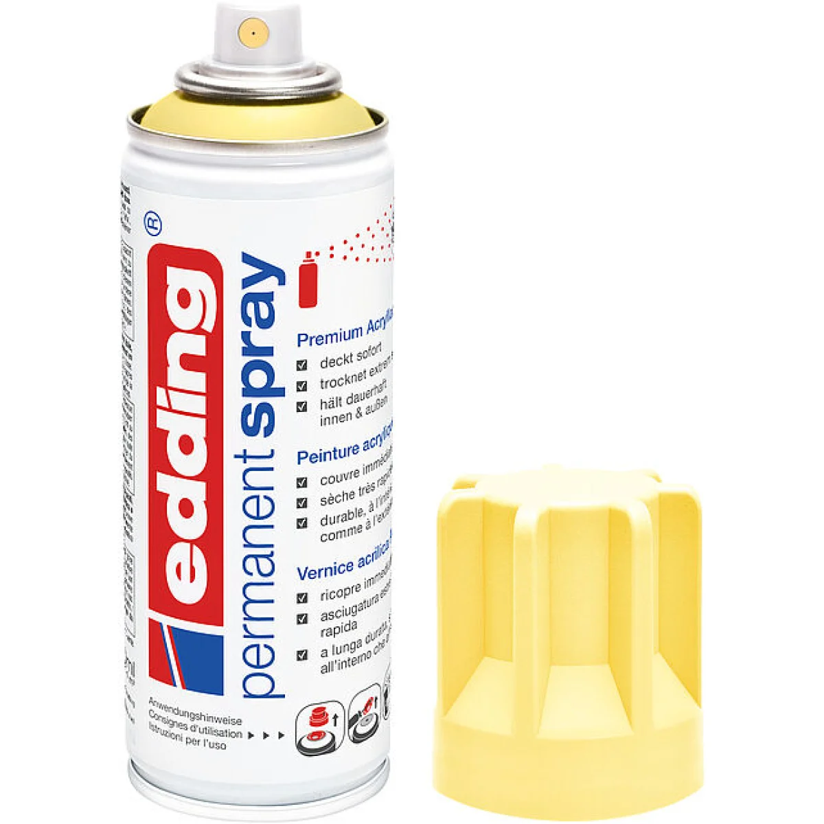 Spray permanent groc pastel mate Edding 5200