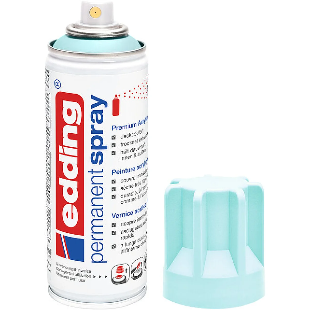 Spray permanent blau pastel mate Edding 5200