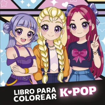 Libro para colorear K-pop, Planeta Junior