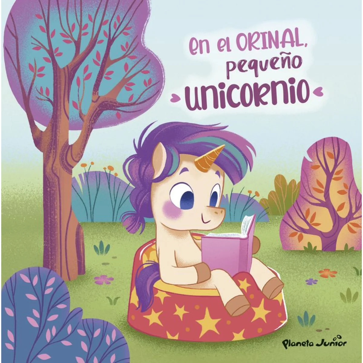 En el orinal, pequeño unicornio, Planeta Junior