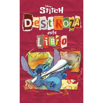 Stitch, Destroza este libro, Disney libros