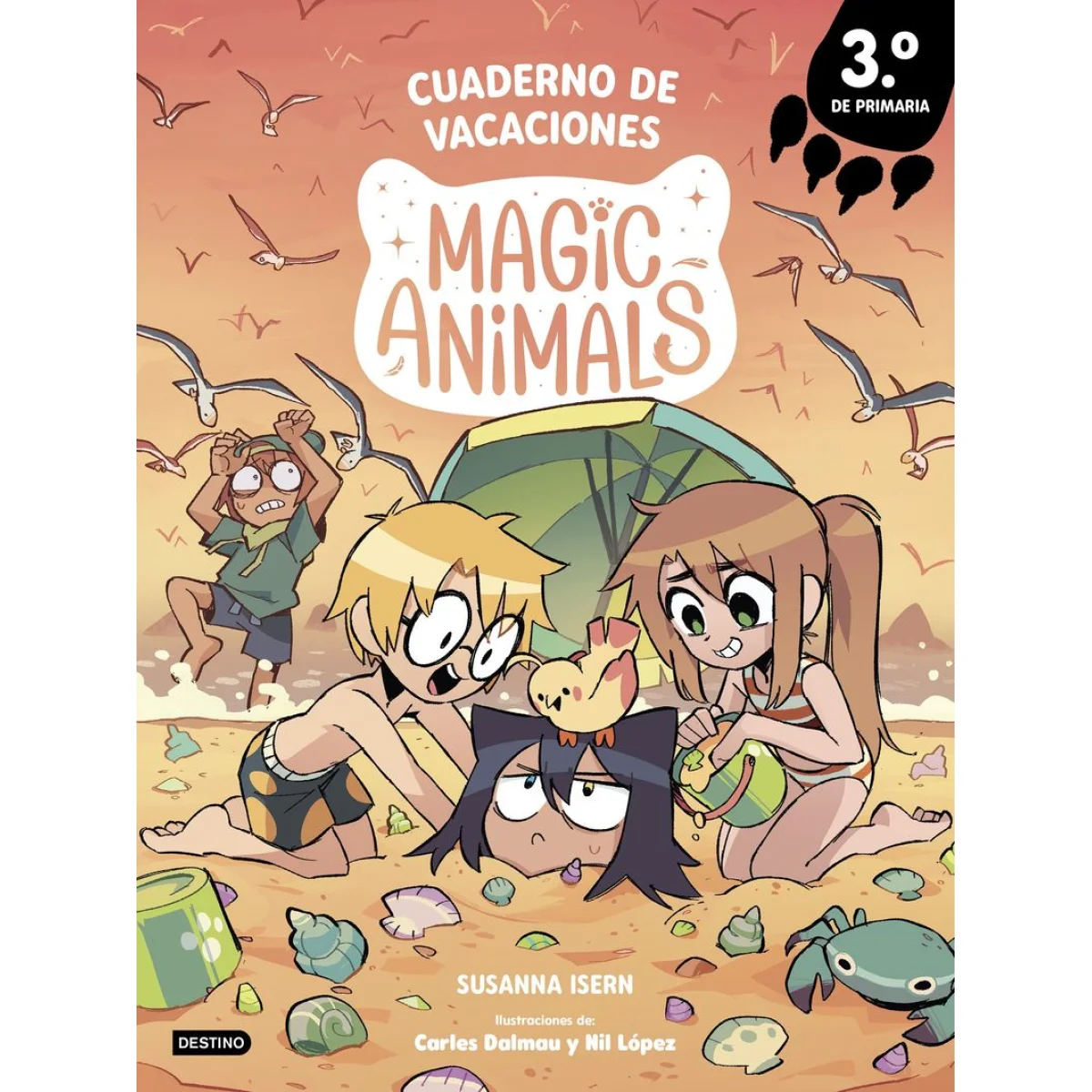 Cuaderno de vacaciones 3 primaria, Magic animals, Destino