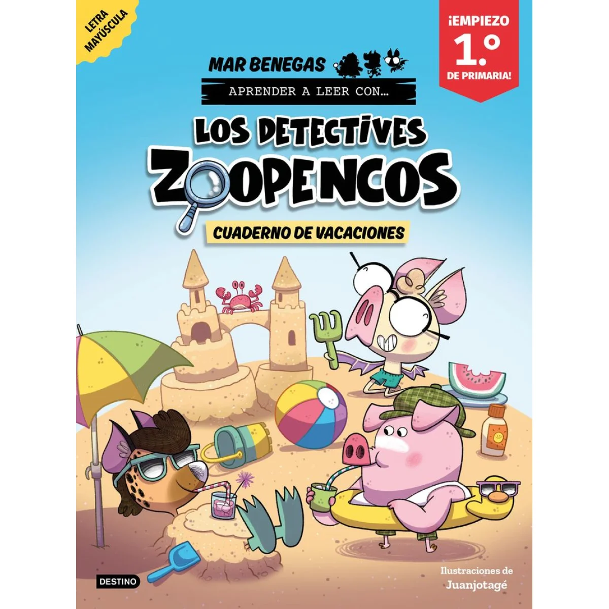 Cuaderno de vacaciones 1 primaria. Detectives Zoopencos, Destino