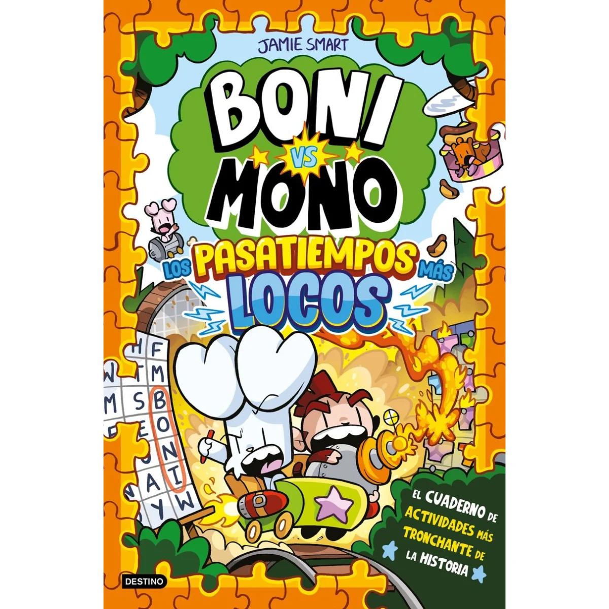 Los pasatiempos más locos, Boni vs Mono, Destino