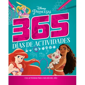 365 días de actividades, Princesas, Disney libros