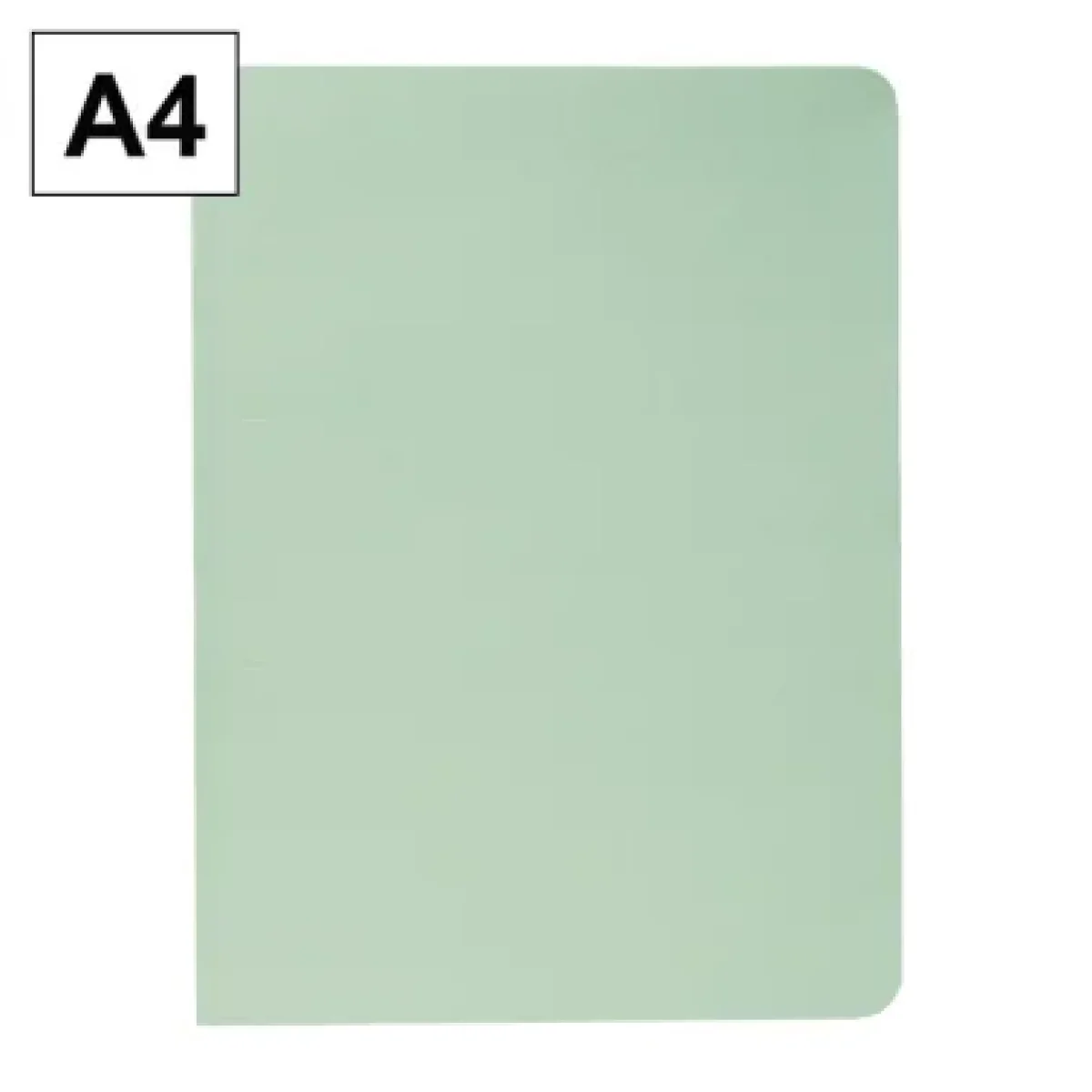 Subcarpeta cartolina verd clar A4 200gr Plus 181194-paq 25-