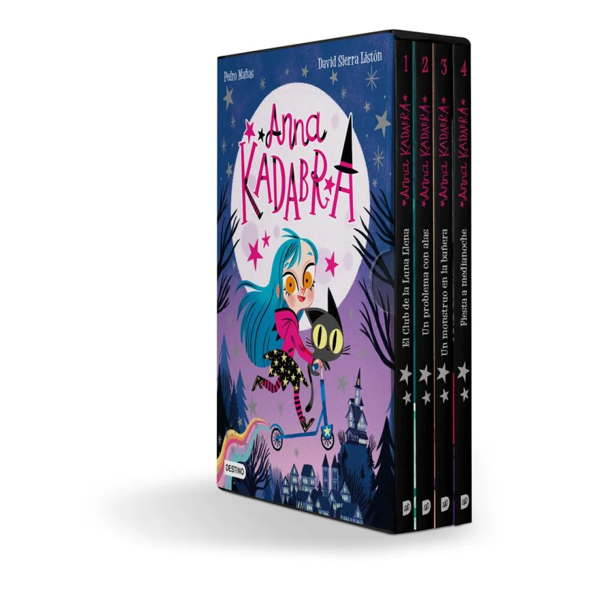 Estuche Anna Kadabra (4 vol), Pedro Mañas, Destino