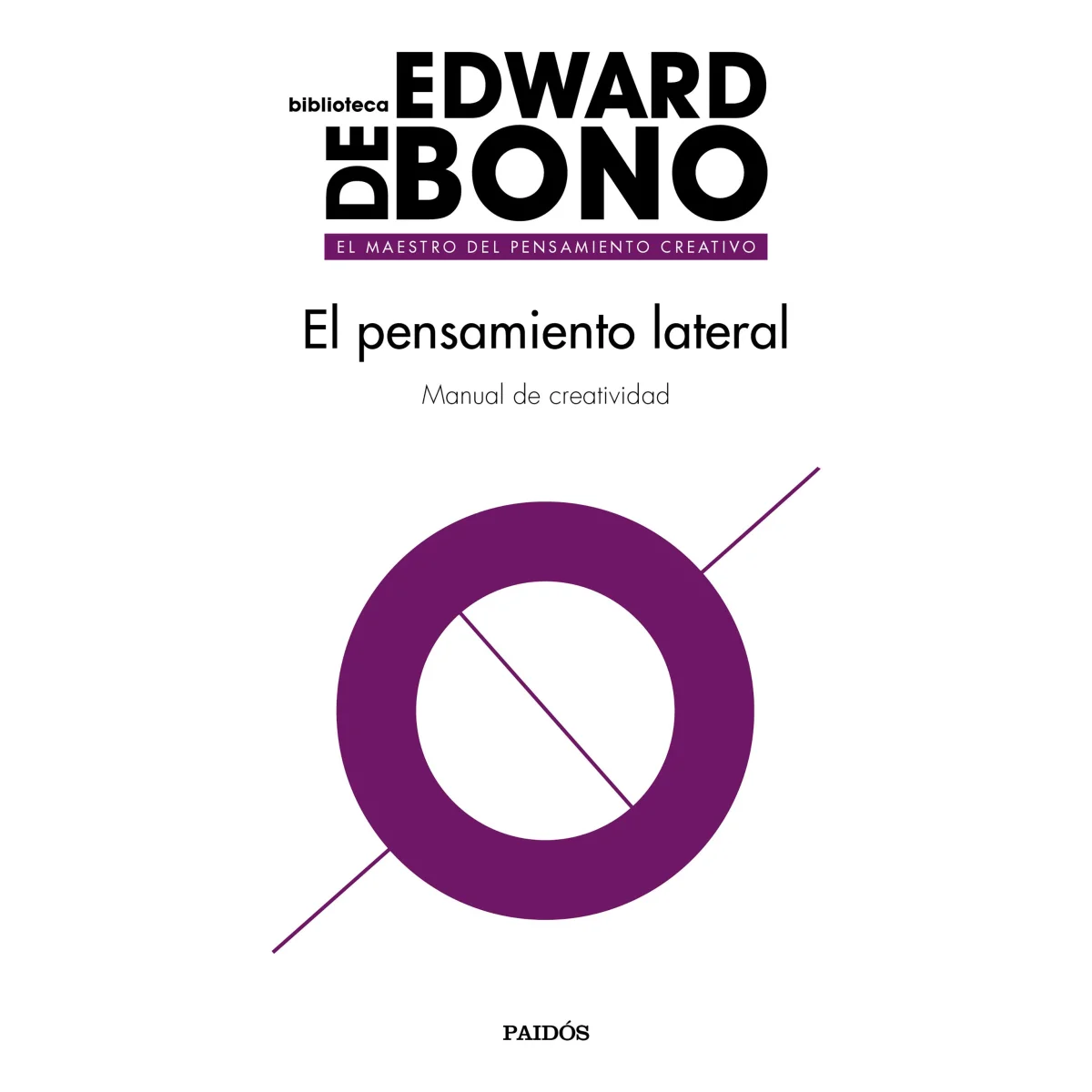 El pensamiento lateral, Edward de Bono, Paidos