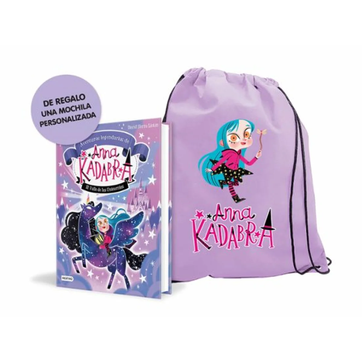 Pack Anna Kadabra Legendarias + Mochila, Pedro Mañas, Destino Infa