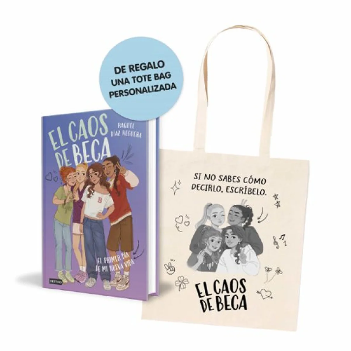 Pack El caos de Beca + Mochila 2026, Raquel Díaz, Destino Infantil
