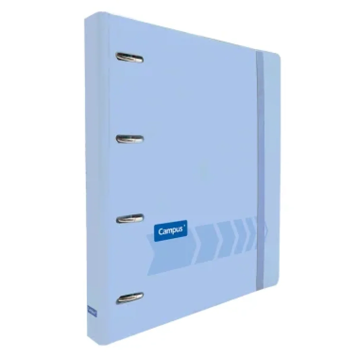 Ringbook A4 4x20 5x5 120f 90g PP blau pastel Campus 181417