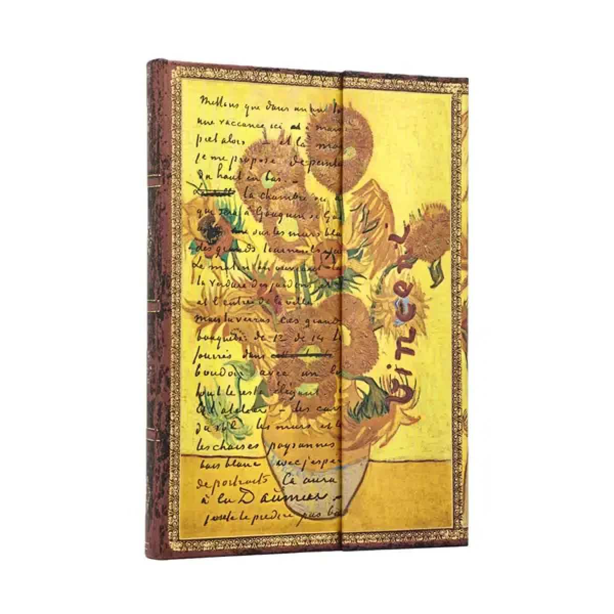 Llibreta 18x12 ratlla Van Gogh, Els gira-sols  Paperblanks  PB1520-9
