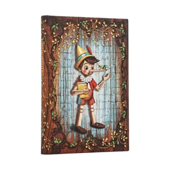 Llibreta 23x17 llis Carlo Collodi, Pinotxo Paperblanks PB1527-8