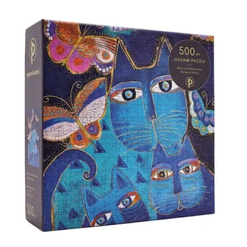 Puzzle 1000 peces Gats Blaus i Papallones Paperblanks PA9947-5