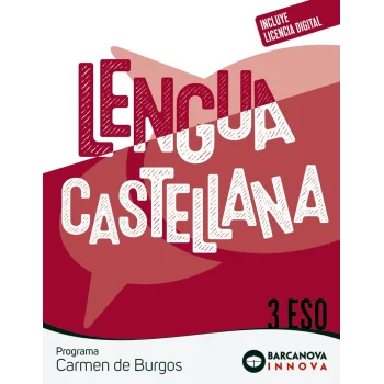 Lengua castellana 3 ESO, Carmen de Burgos, Barcanova