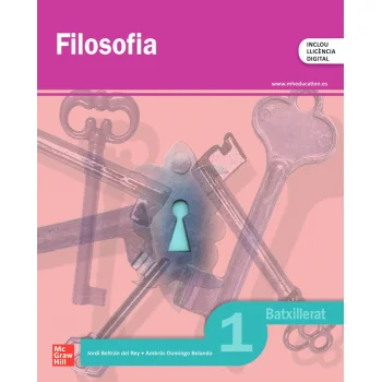 Filosofia 1 Batxillerat,Jordi Beltrán, Mc Graw Hill